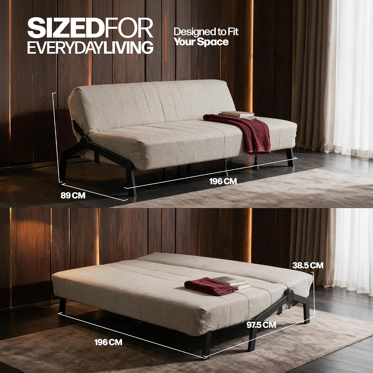 Space Saving Sofa Bed