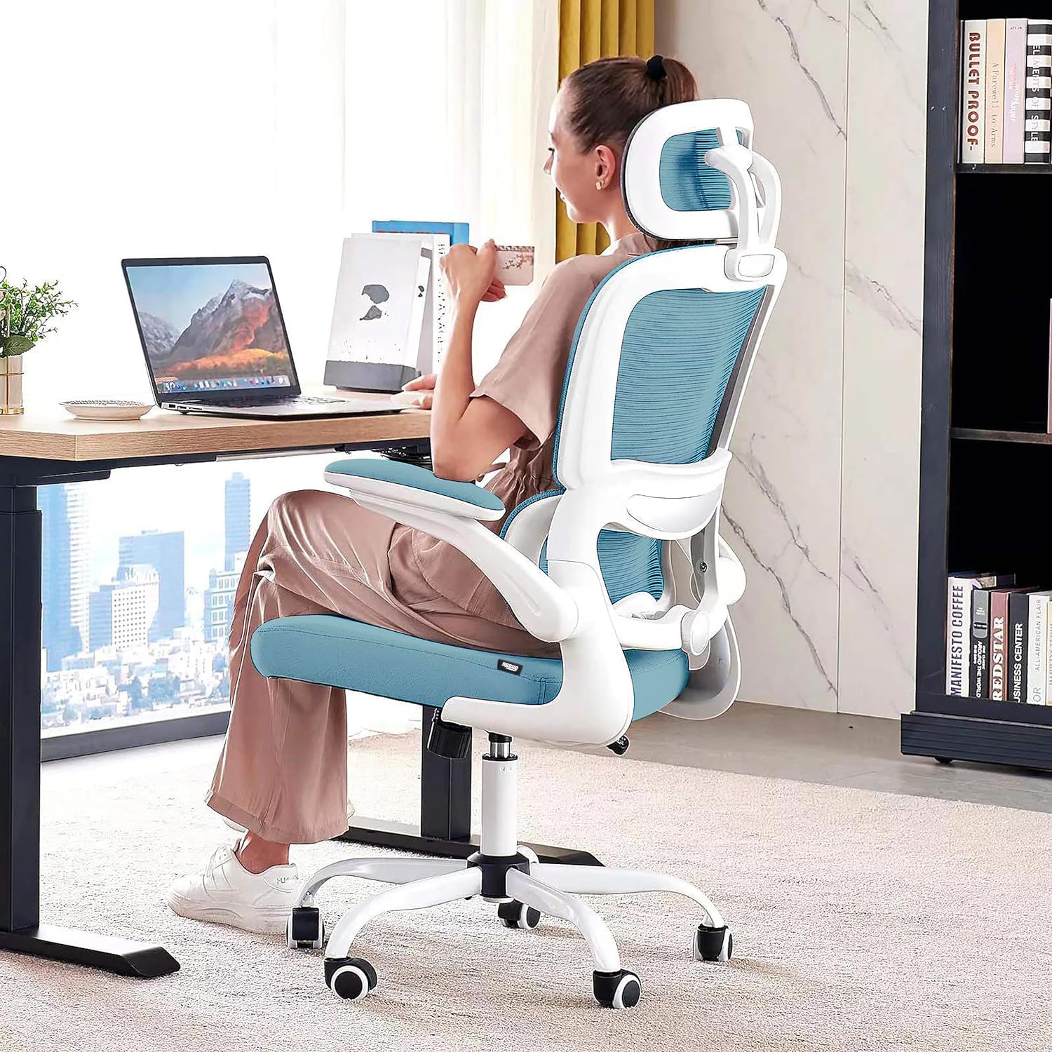Ergonomic Desk Setup Table And Chair For Work From Home Discover