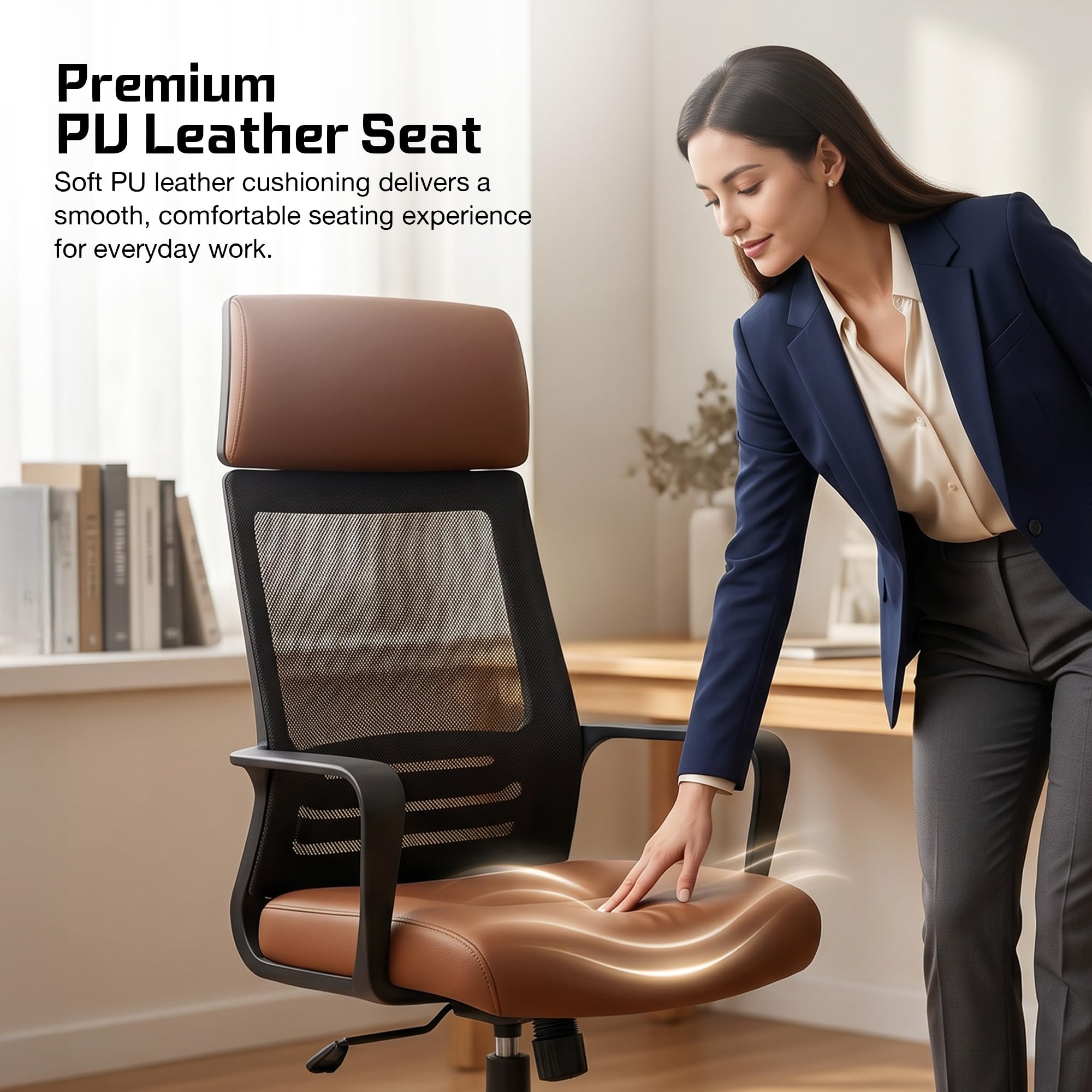 Drogo Lumina Pro Ergonomic Adjustable Office Chair for Work at Home