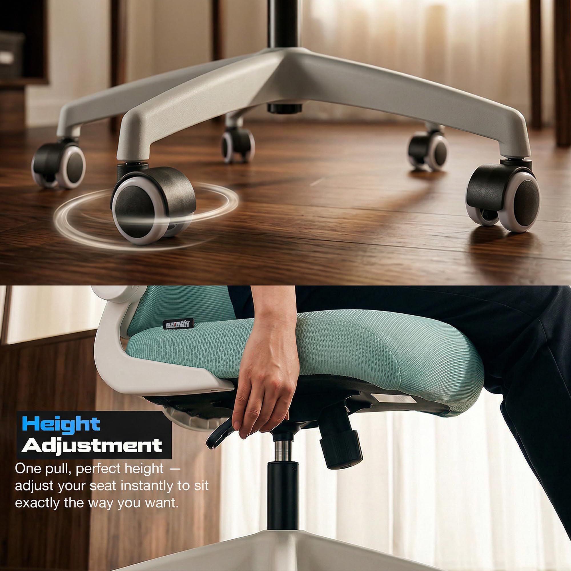 Drogo Marshal Lite Ergonomic Office Chair for Work from Home