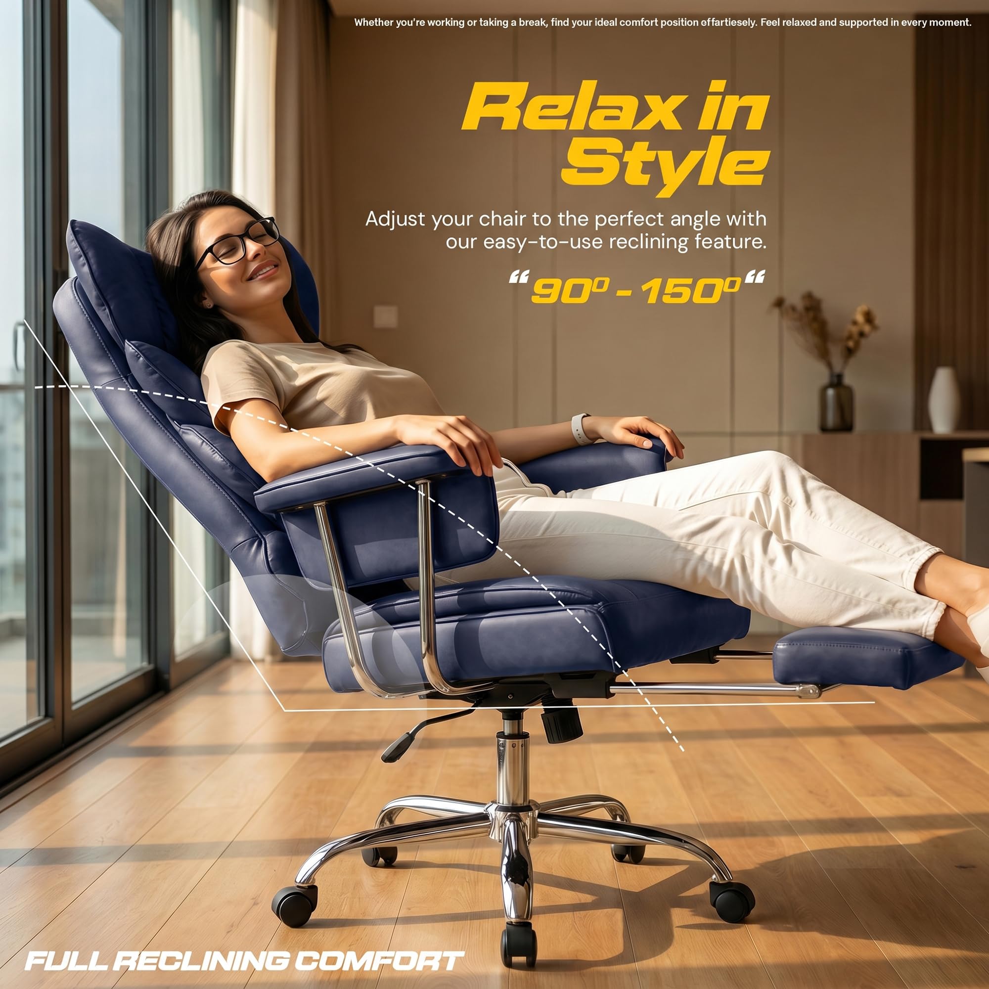 Drogo Monarch X Executive Massage Office Chair with Heat Therapy