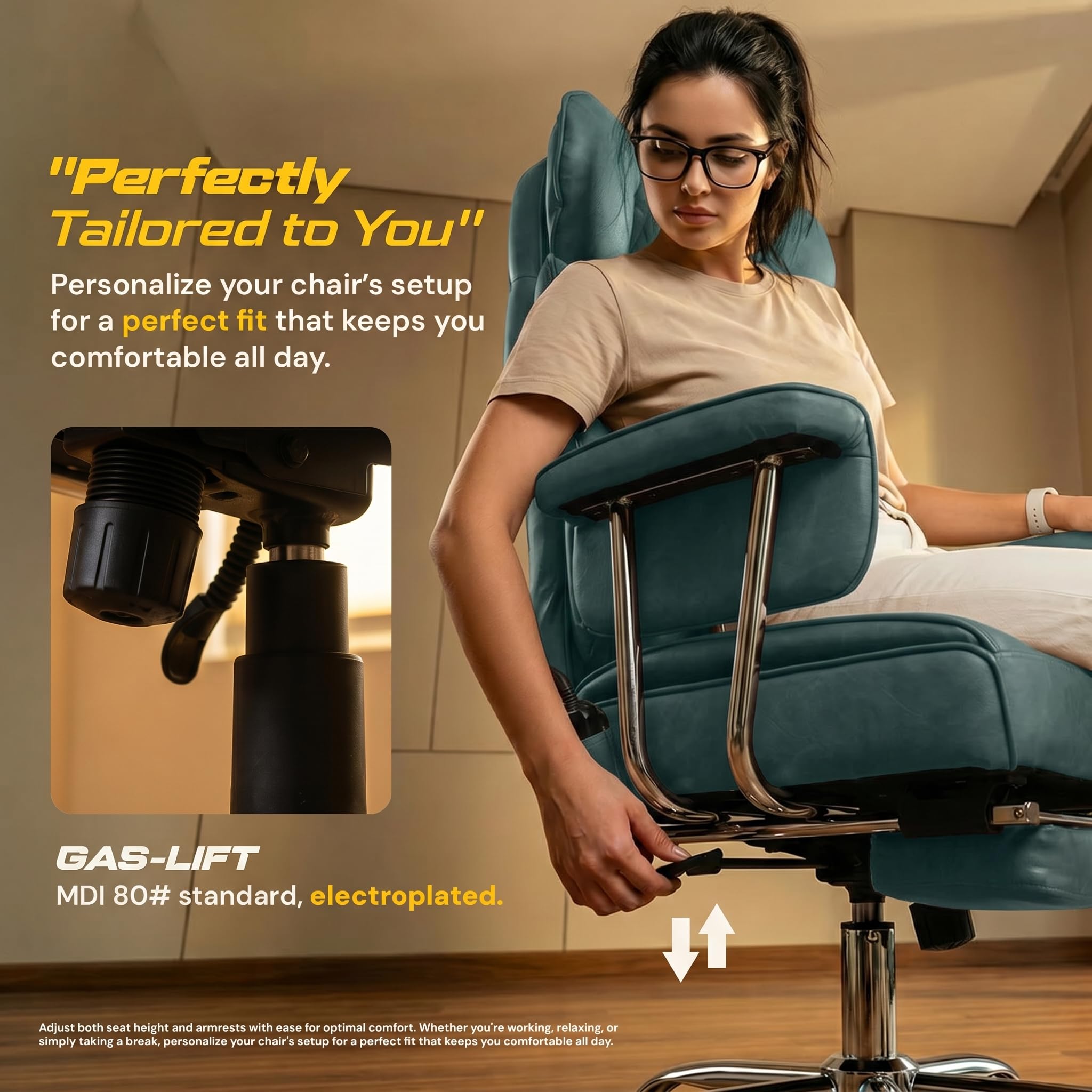 Drogo Monarch X Executive Massage Office Chair with Heat Therapy