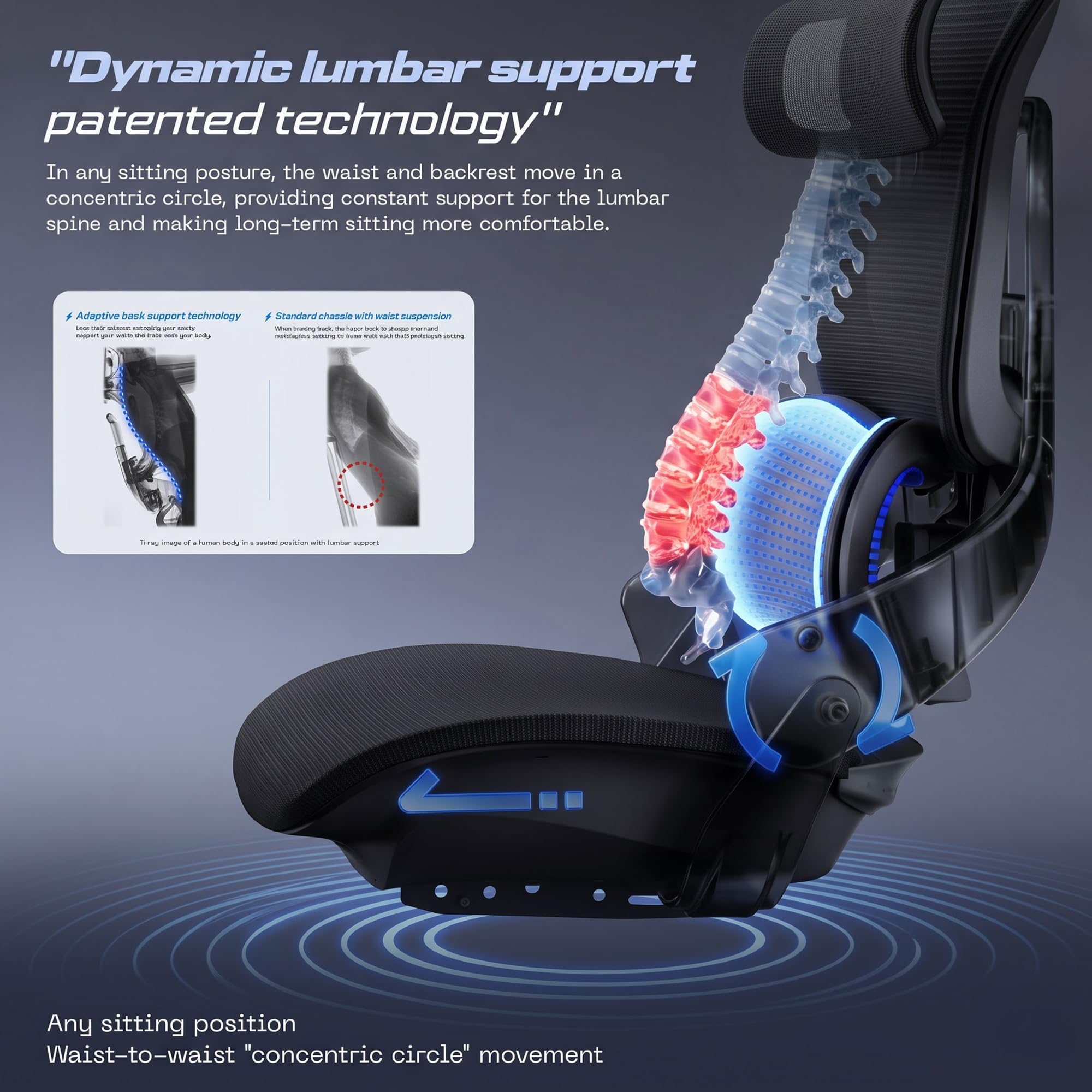 PRE ORDER Drogo ErgoFlow Ultra Ergonomic Office Chair for Work from Home