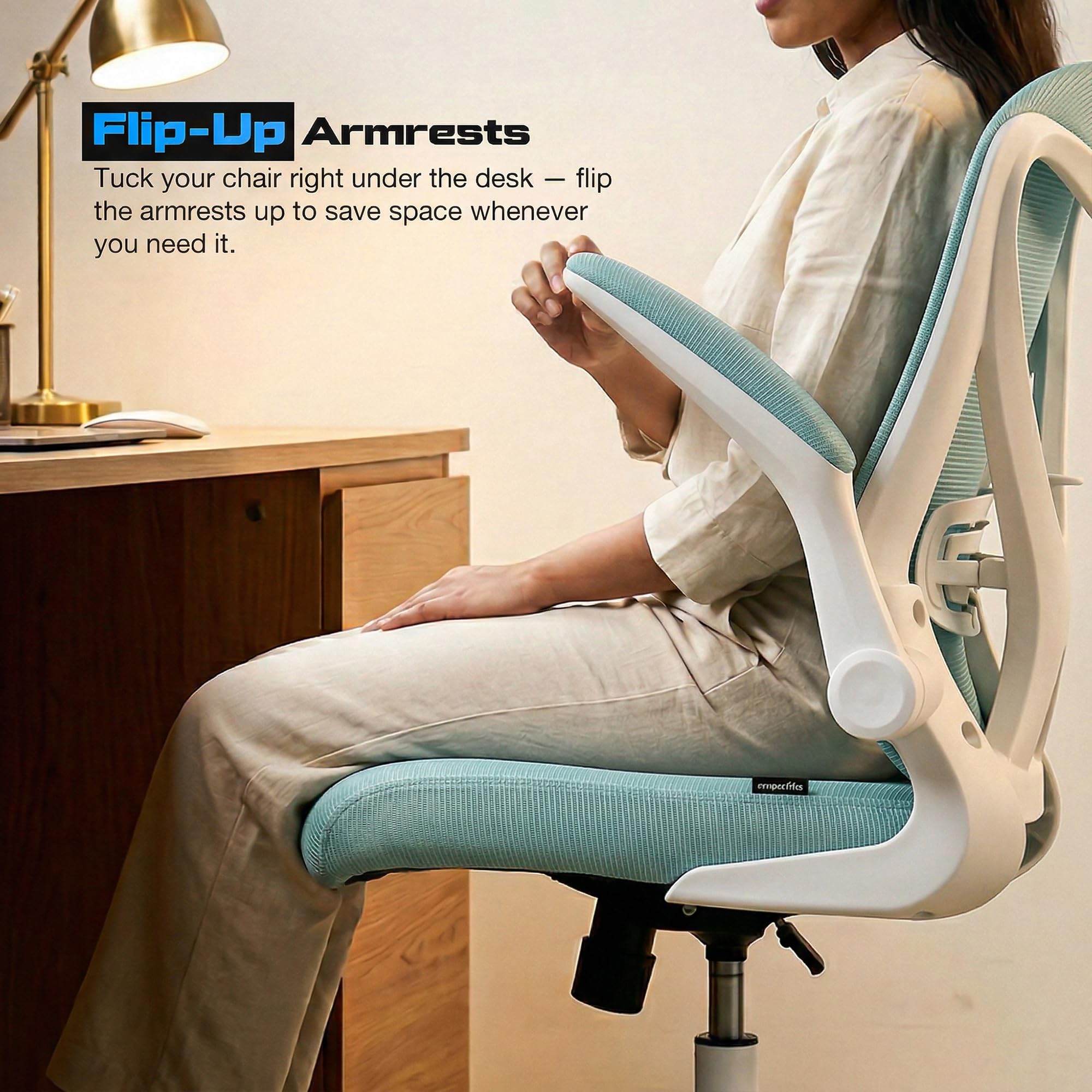 Drogo Marshal Lite Ergonomic Office Chair for Work from Home