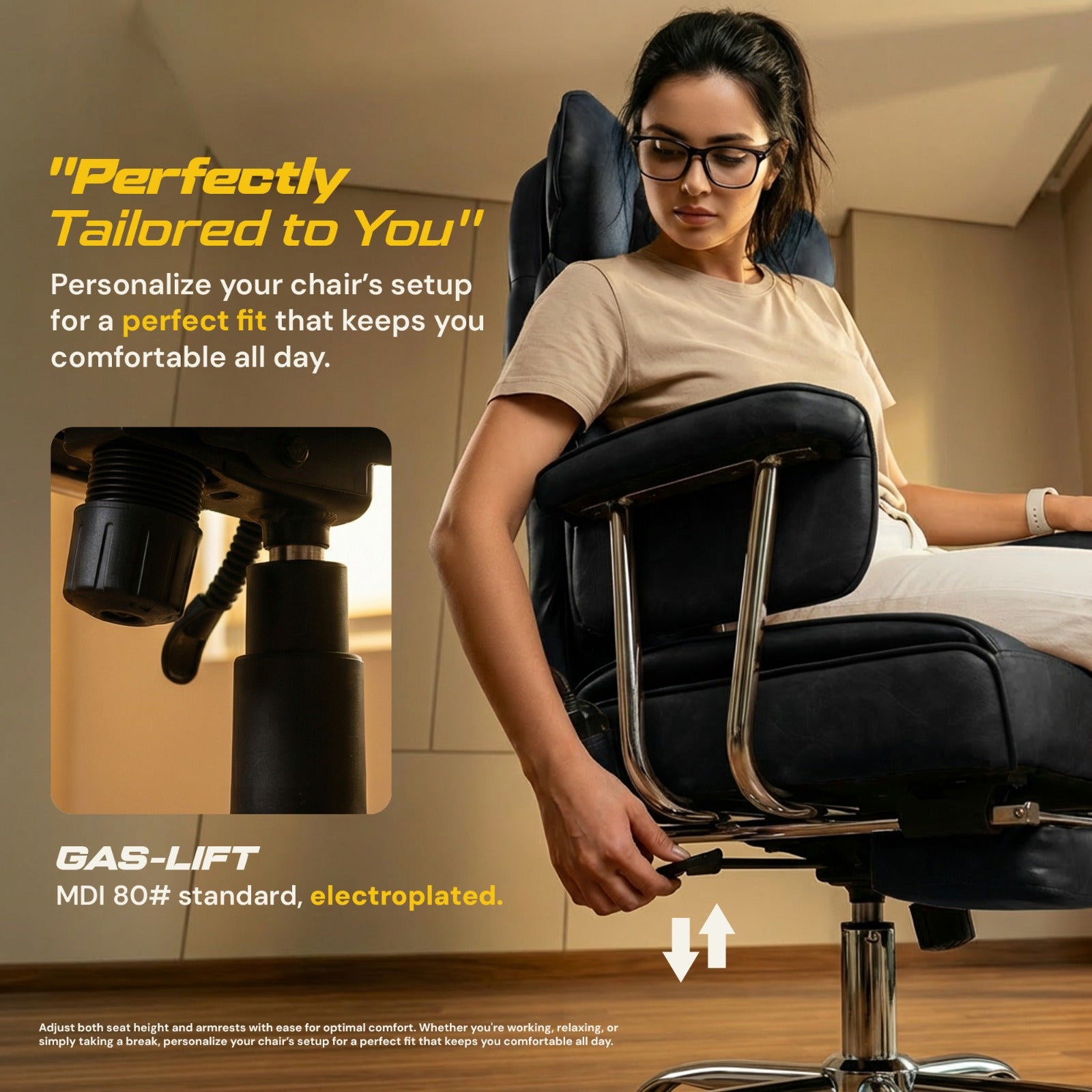 Drogo Monarch X Executive Massage Office Chair with Heat Therapy