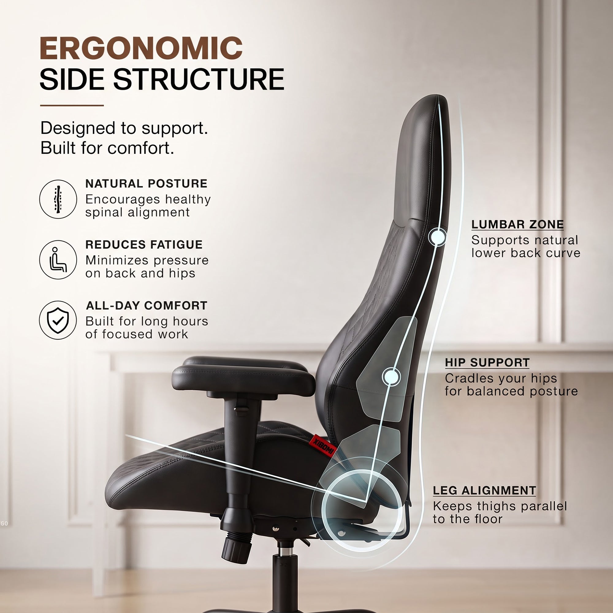 office chair with lumbar support