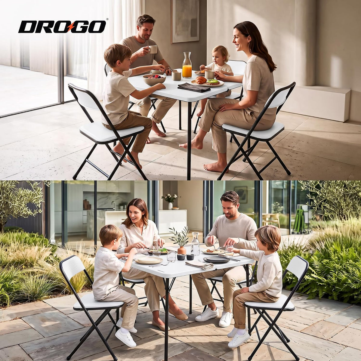 camping table with chairs set