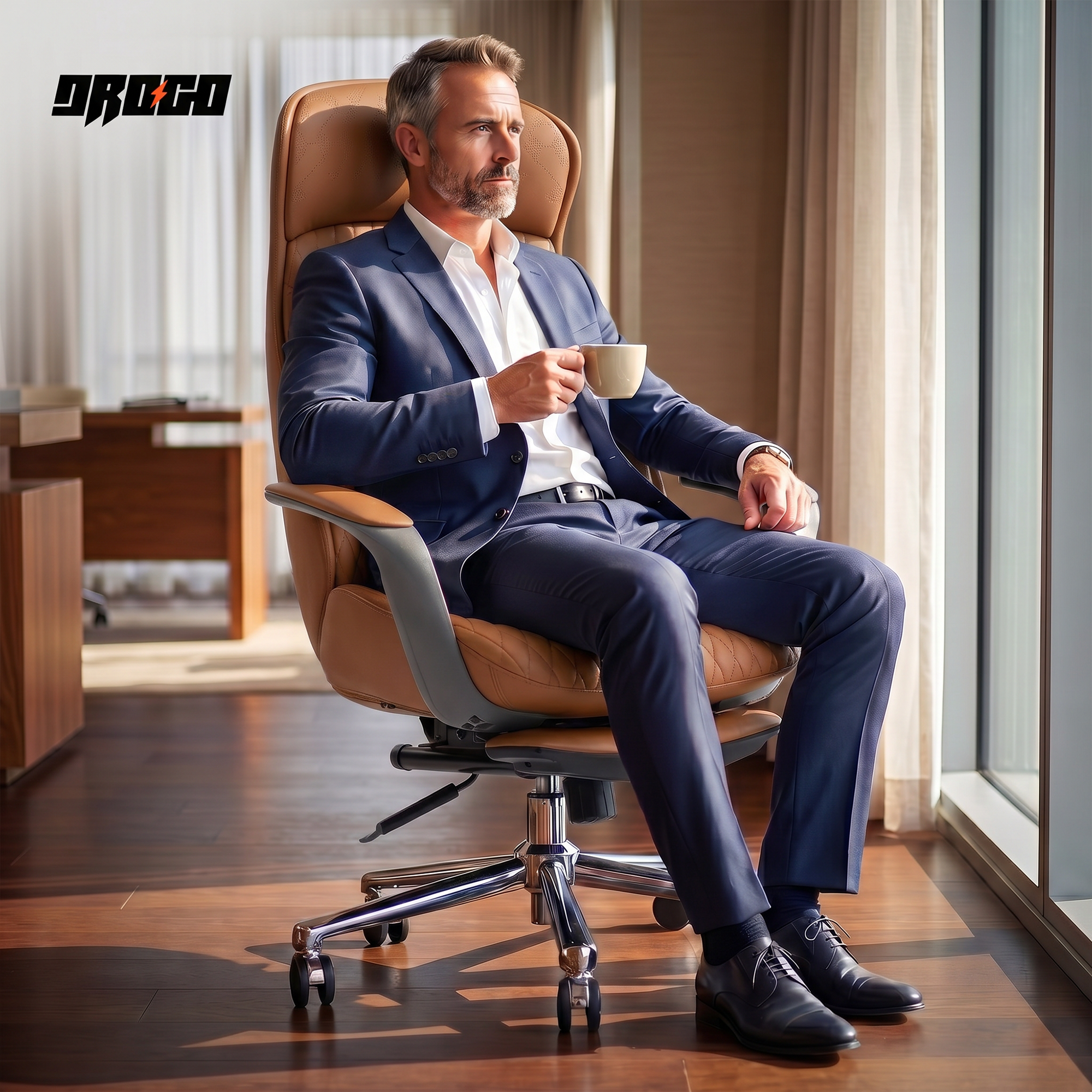 Drogo Levente Premium Ergonomic Office Chair for Work