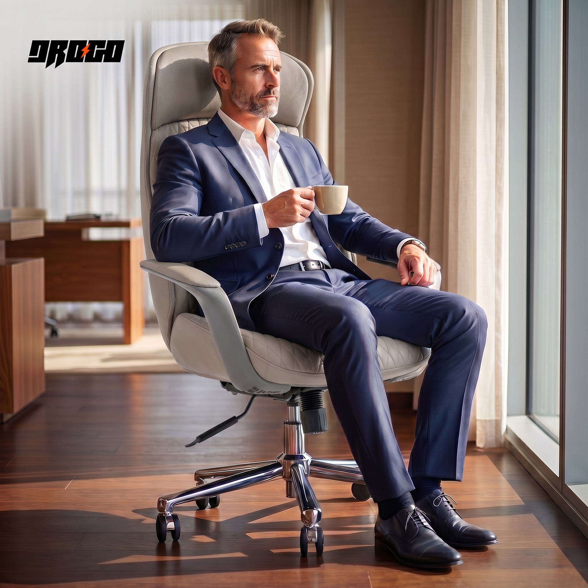 Drogo Levente Premium Ergonomic Office Chair for Work