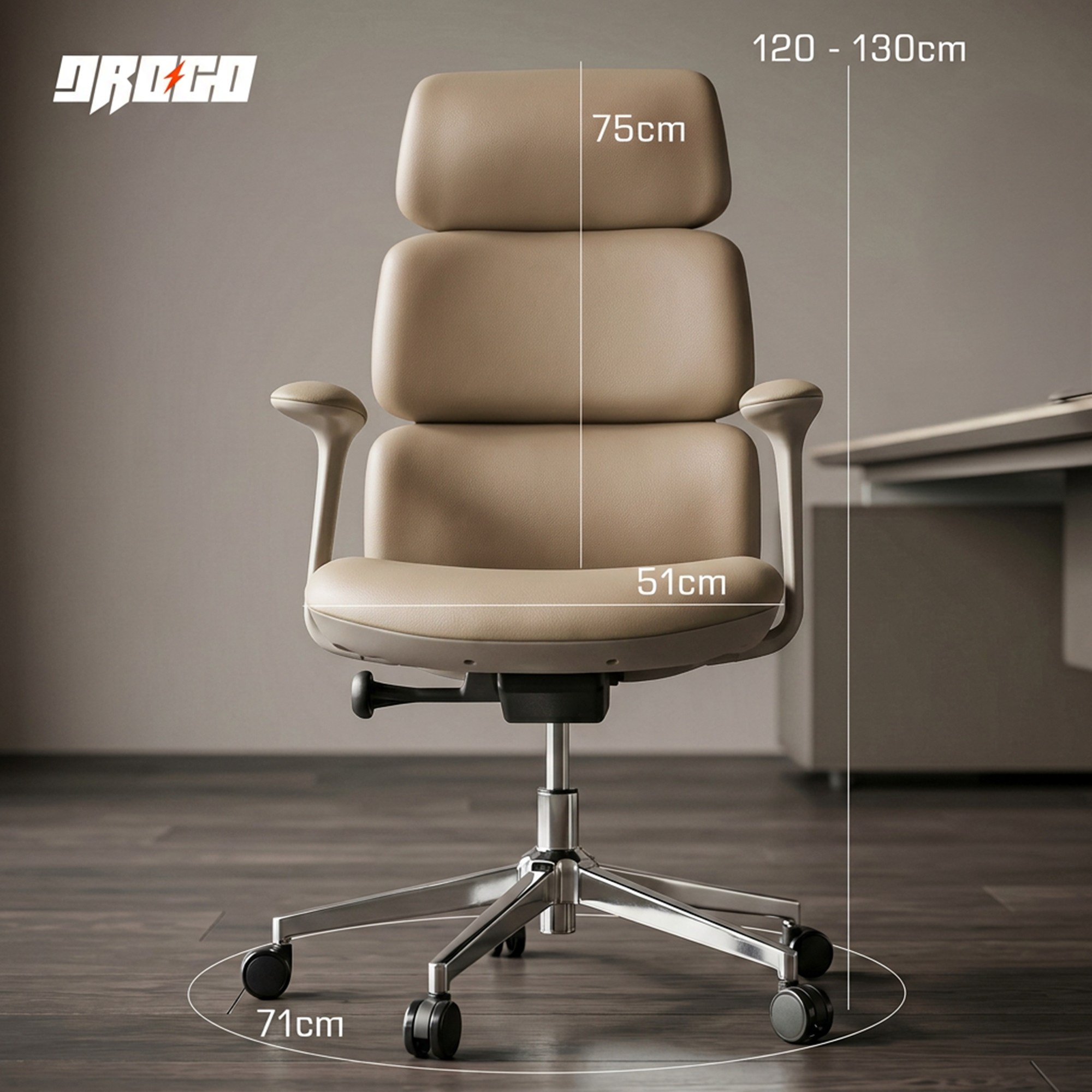 Drogo Cloud Ergonomic Office Chair for Work from Home