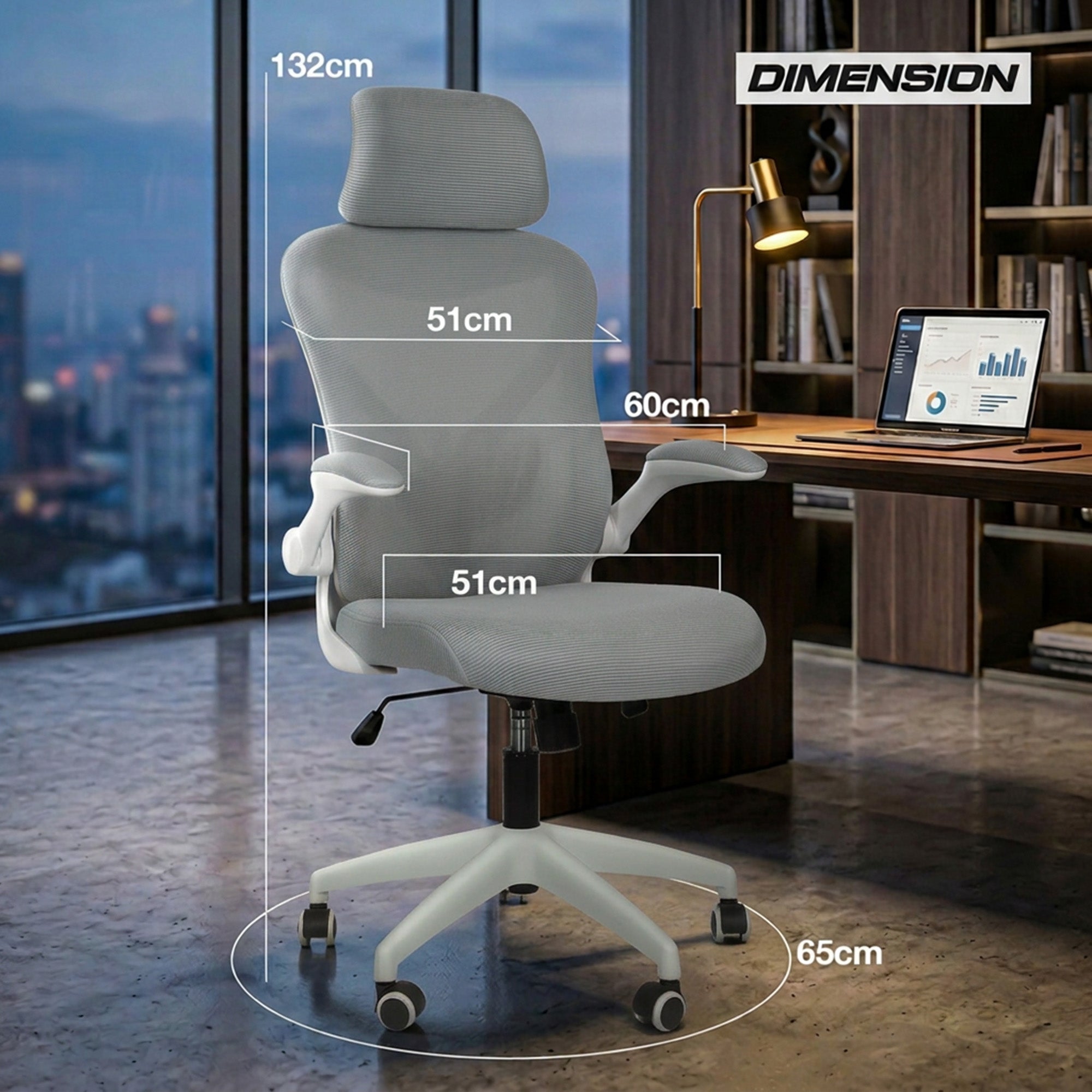 Drogo Marshal Pro Premium Ergonomic Office Chair for Work from Home