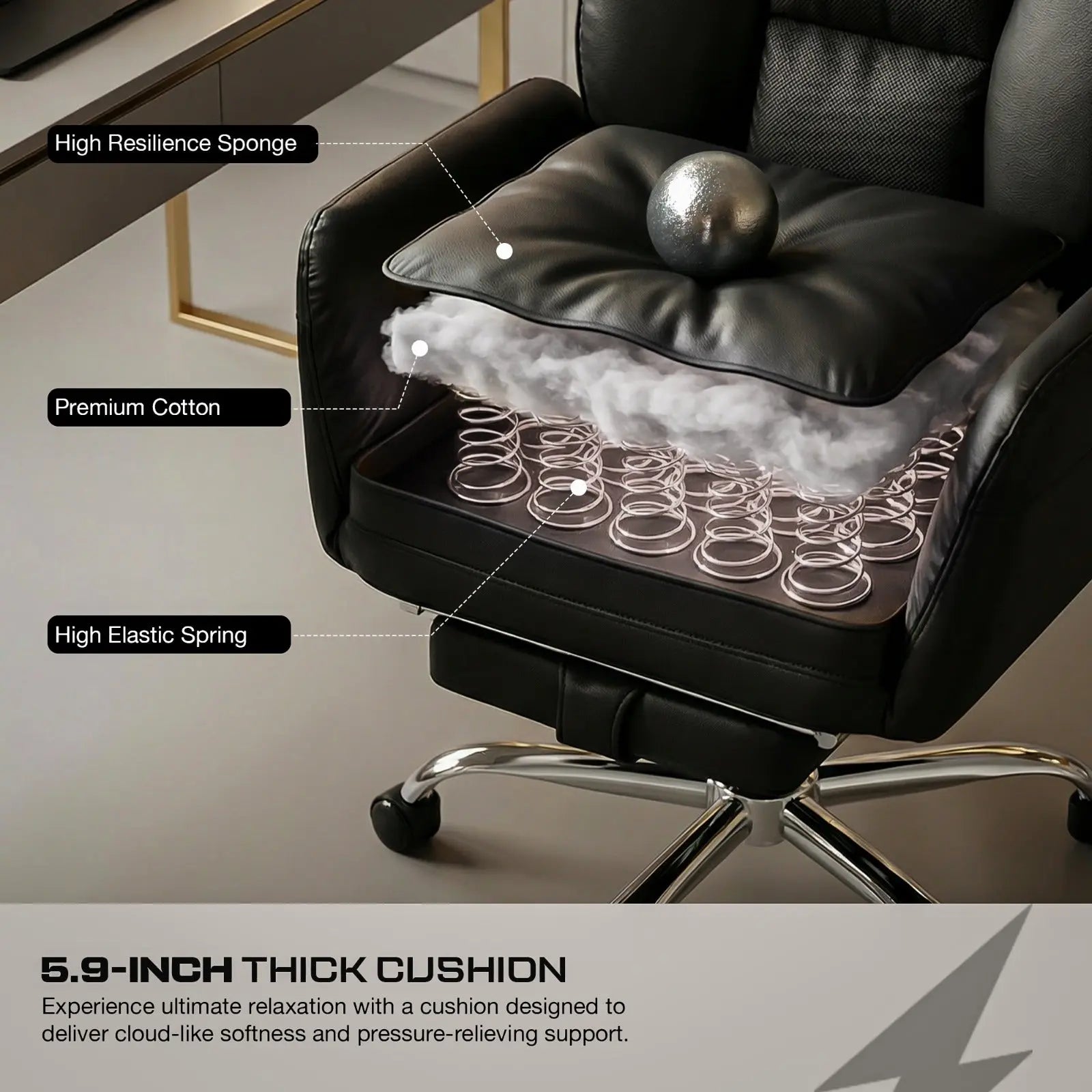 Drogo Emperium Pro Ergonomic Chair for Office and Work From Home Drogo India