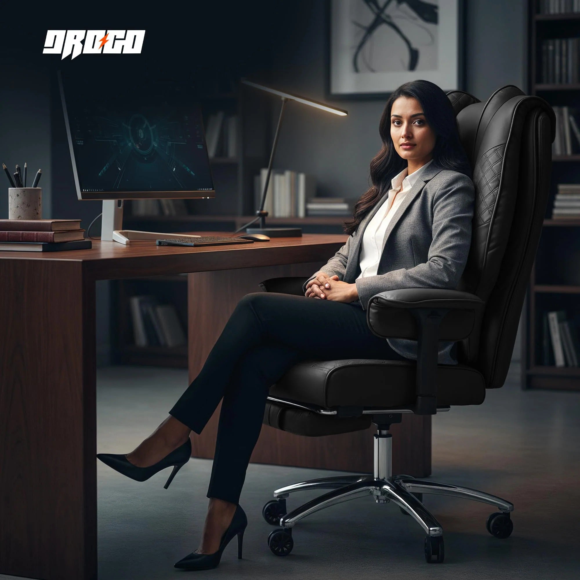 Drogo Monarch Pro Ergonomic Executive Chair for Work from Home