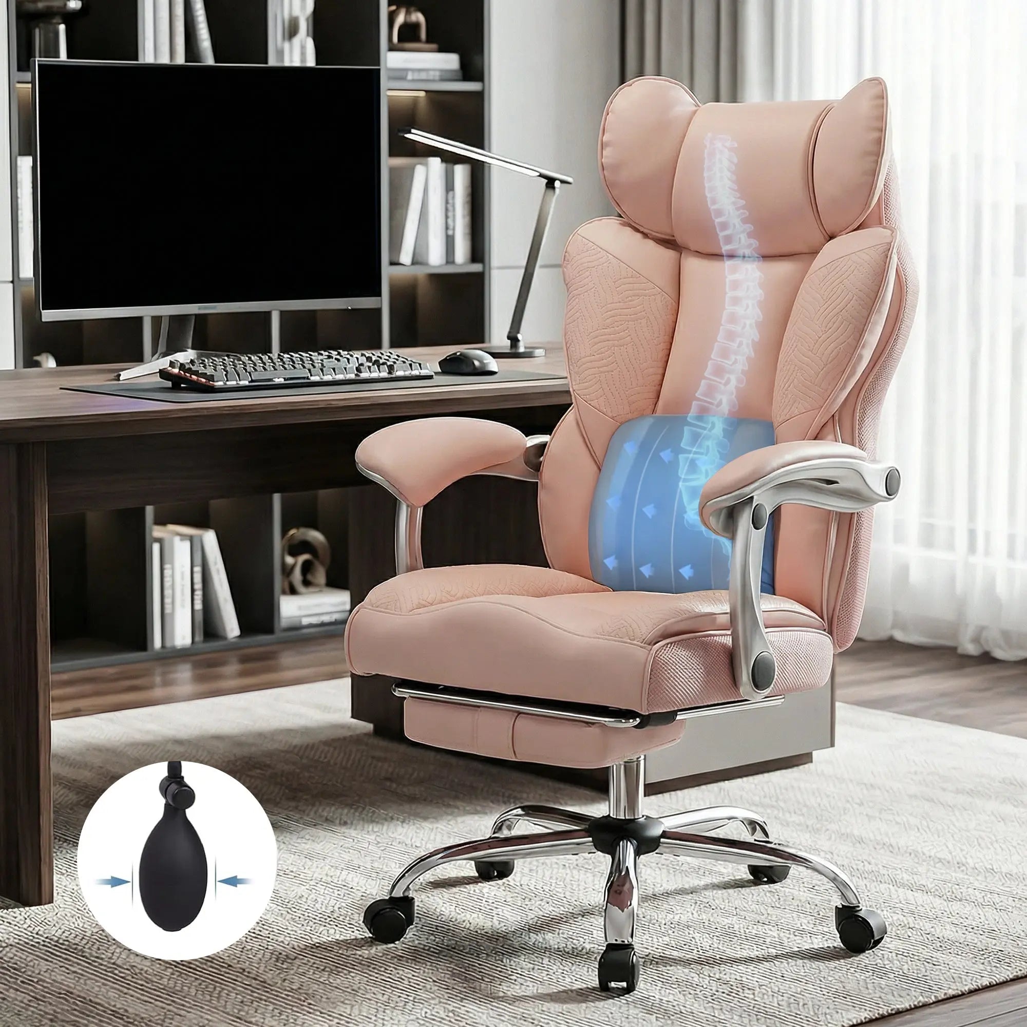 Drogo Emperium Ergonomic Office Chair for Office and Work From Home Drogo India