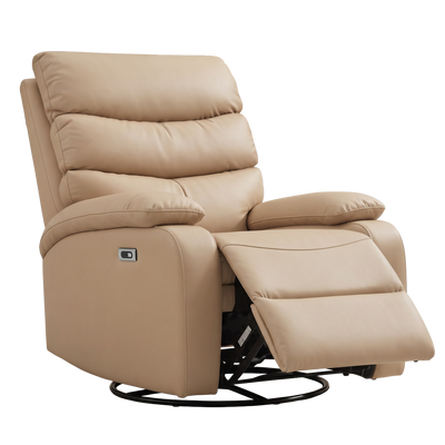 Drogo Velora Electric Motorised Ergonomic Recliner Chair 1 Seater with Rocking, Revolving & Rapid Recline Technology