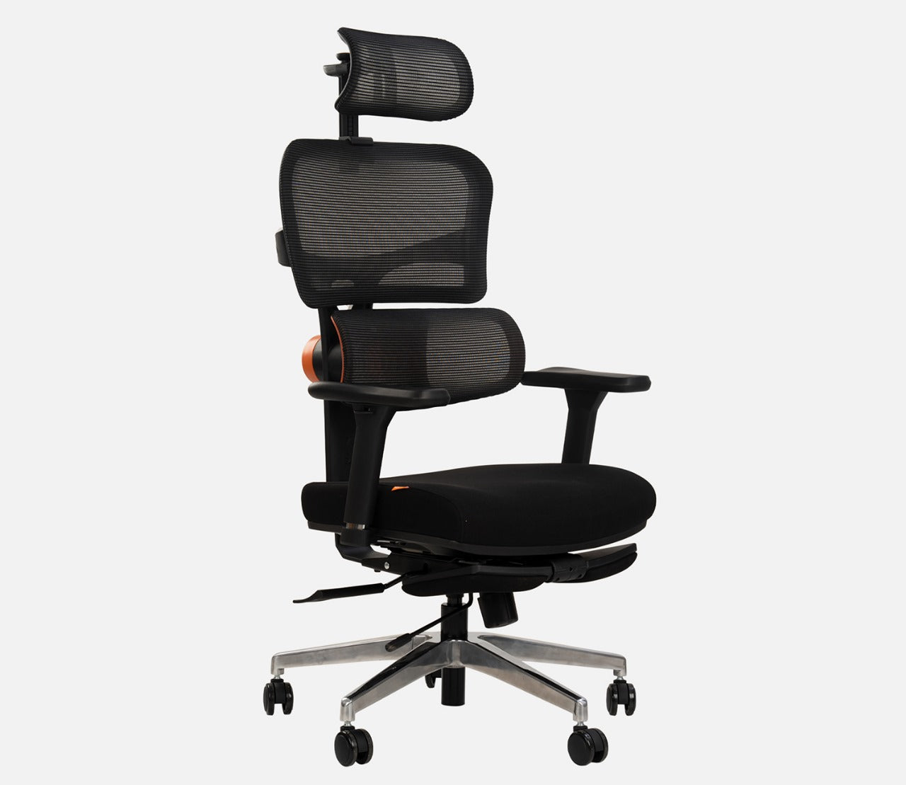 Drogo Premium Ergonomic Office Chair for Work from Home, High Back Computer Chair with Unique Adaptive Lumbar Support & Headrest, 4D Armrest & Recline