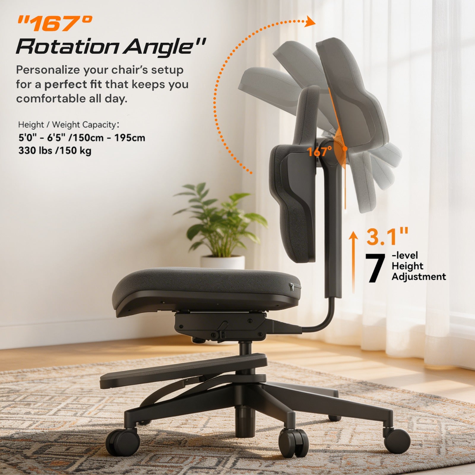 Drogo Stance Ergonomic Standing Mat Chair
