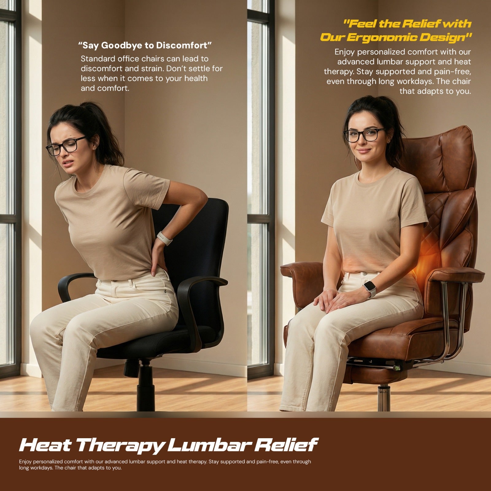Drogo Monarch X Executive Massage Office Chair with Heat Therapy