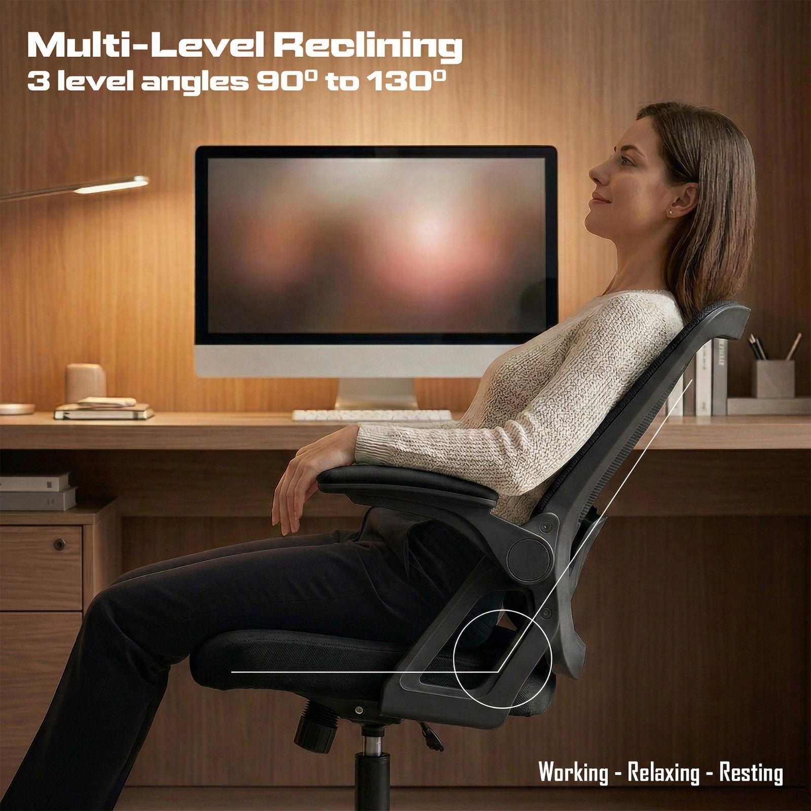 Drogo DynamicWing Ergonomic Computer Chair for Work from Home