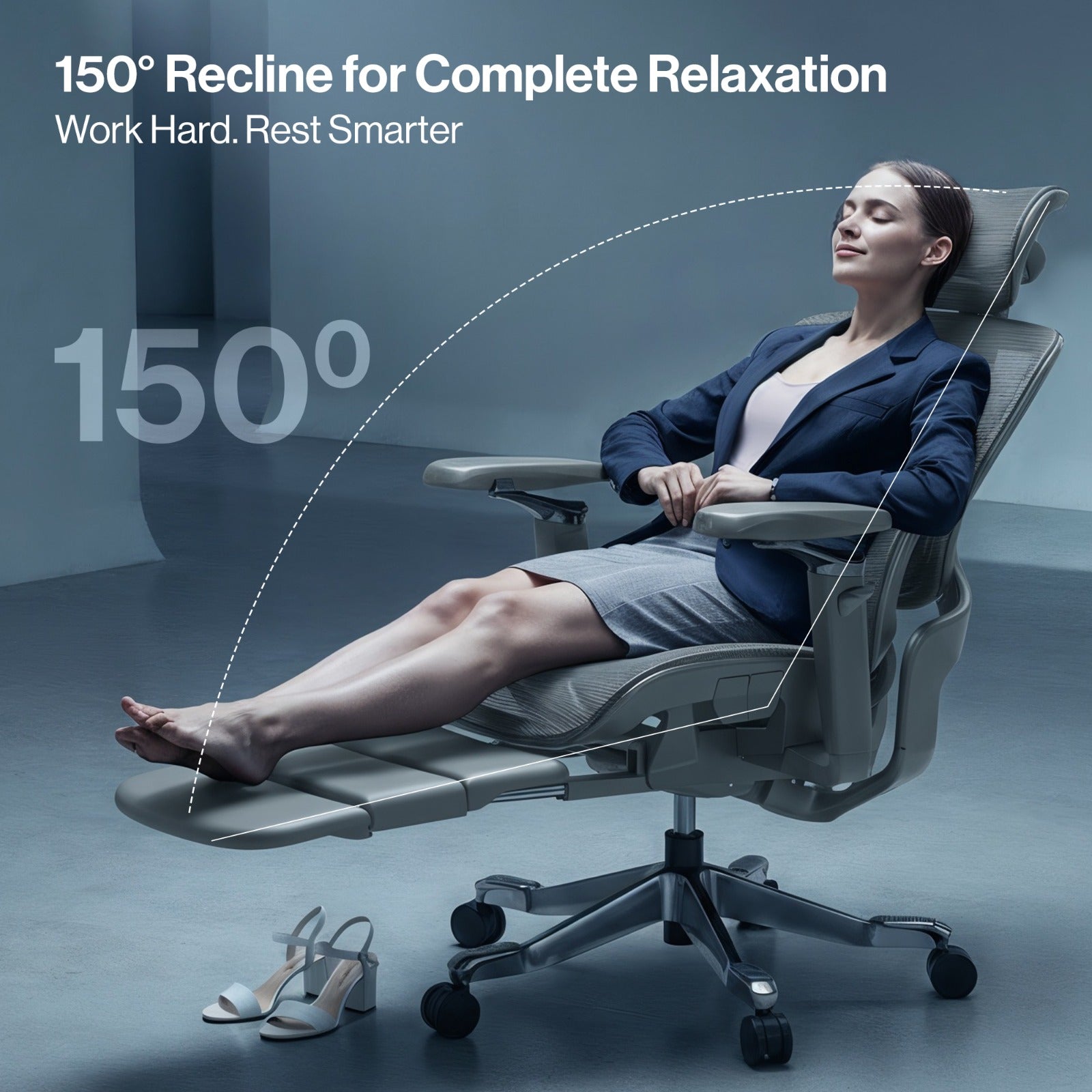 Drogo Flow 360 Ergonomic Office Chair With Patented Flow Technology & Cable Mechanism