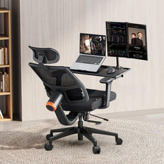 Drogo PosturePro Office Chair with Laptop Tray for Work from Home